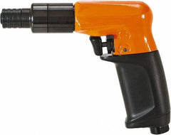 Cleco - 1/4" Bit Holder, 1,900 RPM, Pistol Grip Handle Air Screwdriver - 26 In/Lb Torque, 1/8" Inlet, 11 CFM - All Tool & Supply