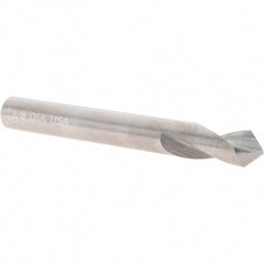 Chicago-Latrobe - 3/8" Body Diam, 90°, 3-1/8" OAL, Solid Carbide Spotting Drill - All Tool & Supply