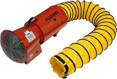 Allegro - 1,275 CFM, Electrical AC Axial Blower Kit - 8 Inch Inlet/Outlet, 0.33 HP, 120 Max Voltage Rating - All Tool & Supply