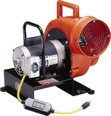 Allegro - 8" Inlet, Direct Drive, 4 hp, 1,850, 760 CFM, Blower - 10 Amp Rating, 115 Volts, 1,140 & 1,725 RPM - All Tool & Supply