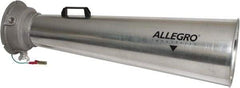 Allegro - 44-1/4 Inch Long, Galvanized Steel Venturi Style Pneumatic Blowers - 1 Inch NPT, 11-1/4 Inch Base Diameter, 12-1/2 Inch Face Diameter - All Tool & Supply