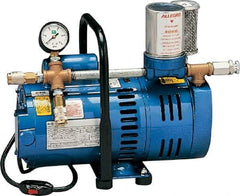 Allegro - 2 Man Connection, Schrader Coupling, Portable SAR Air Compressor - 15 Max PSI, 10 (60 Hz) and 8 (50 Hz) CFM, 0.75 Hp - All Tool & Supply