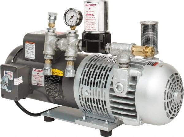 Allegro - 3 Man Connection, Schrader Coupling, Portable SAR Air Compressor - 15 Max PSI, 20 (60 Hz) CFM, 1.5 Hp - All Tool & Supply