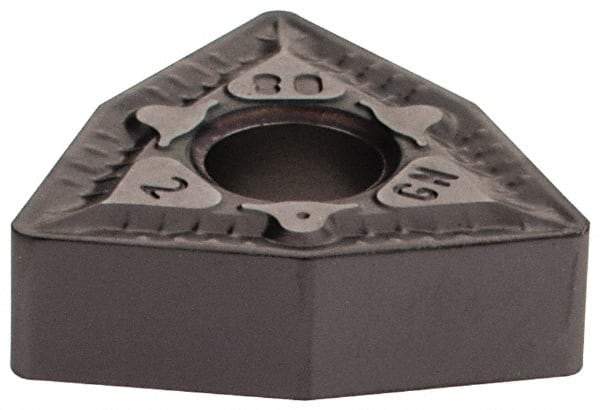 Iscar - WNMG432 GN Grade IC907 Carbide Turning Insert - 80° Trigon, 1/2" Inscr Circle, 3/16" Thick, 1/32" Corner Radius - All Tool & Supply