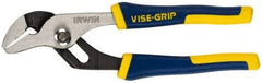 Irwin - 6" OAL, 1" Jaw Length, Groove Joint Pliers - Serrated Jaw, Straight Head, ProTouch Handles - All Tool & Supply