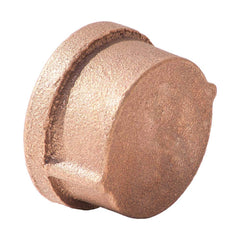 Merit Brass - Brass & Chrome Pipe Fittings Type: Cap Fitting Size: 3/8 - All Tool & Supply