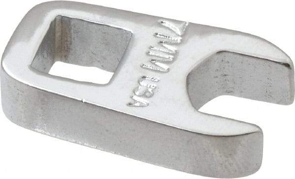 Proto - 7mm 1/4" Drive Chrome Crowfoot Wrench - 33/64" Head Diam x 0.218" Head Thickness, 0.93" OAL - All Tool & Supply