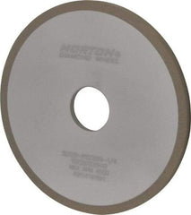 Norton - 6" Diam x 1-1/4" Hole x 1/4" Thick, 120 Grit Surface Grinding Wheel - Diamond, Type 1A1, Fine Grade, Resinoid Bond - All Tool & Supply