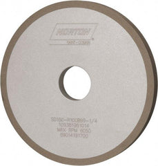 Norton - 6" Diam x 1-1/4" Hole x 1/2" Thick, 180 Grit Surface Grinding Wheel - Diamond, Type 1A1, Very Fine Grade, Resinoid Bond - All Tool & Supply