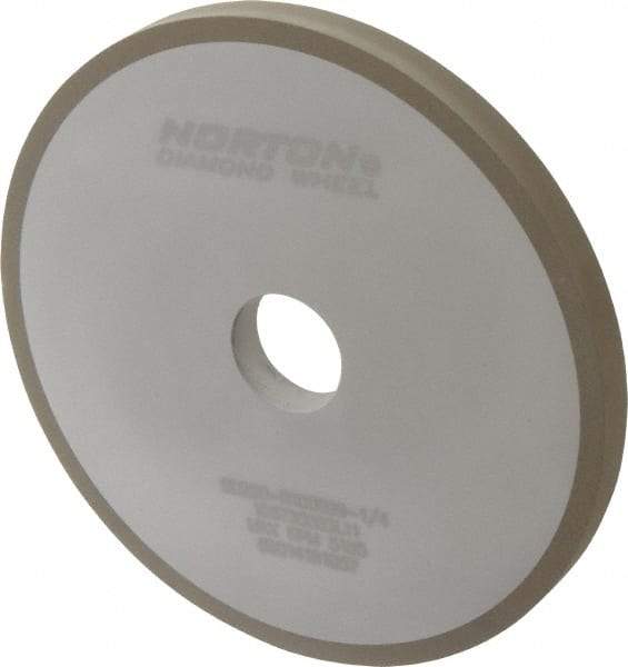 Norton - 7" Diam x 1-1/4" Hole x 1/2" Thick, 220 Grit Surface Grinding Wheel - Diamond, Type 1A1, Very Fine Grade, Resinoid Bond - All Tool & Supply