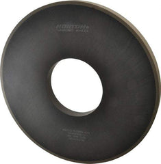 Norton - 14" Diam x 5" Hole x 1" Thick, 120 Grit Surface Grinding Wheel - Diamond, Type 1A1, Fine Grade, Resinoid Bond - All Tool & Supply