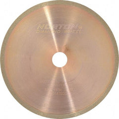 Norton - 4" Diam x 1/2" Hole, 150 Grit Surface Grinding Wheel - Diamond, Type 1A1R, Medium Grade - All Tool & Supply