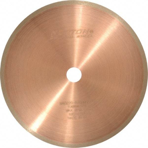 Norton - 5" Diam x 1/2" Hole, 220 Grit Surface Grinding Wheel - Diamond, Type 1A1R, Fine Grade - All Tool & Supply