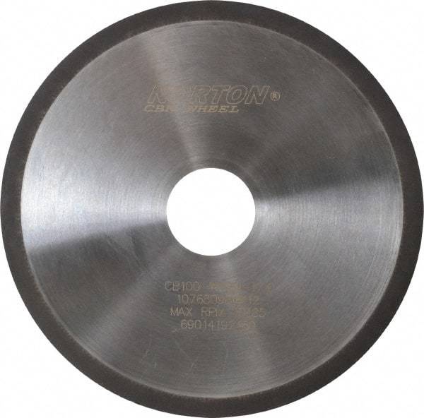 Norton - 6" Diam x 1-1/4" Hole, 100 Grit Surface Grinding Wheel - Type 1A1R, Coarse Grade - All Tool & Supply