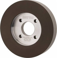 Norton - 5" Diam, 1-1/4" Hole Size, 1" Overall Thickness, 320 Grit, Type 6 Tool & Cutter Grinding Wheel - Extra Fine Grade, Diamond, Resinoid Bond - All Tool & Supply