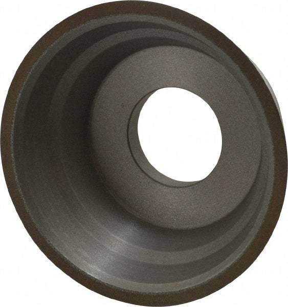 Norton - 3-3/4" Diam, 1-1/4" Hole Size, 1-1/2" Overall Thickness, 150 Grit, Type 11 Tool & Cutter Grinding Wheel - Very Fine Grade, CBN, Resinoid Bond - All Tool & Supply