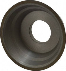 Norton - 3-3/4" Diam, 1-1/4" Hole Size, 1-1/2" Overall Thickness, 150 Grit, Type 11 Tool & Cutter Grinding Wheel - Very Fine Grade, CBN, Resinoid Bond - All Tool & Supply