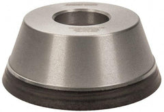 Norton - 3-3/4" Diam, 1-1/4" Hole Size, 1-1/2" Overall Thickness, 120 Grit, Type 11 Tool & Cutter Grinding Wheel - Fine Grade, Diamond, Resinoid Bond - All Tool & Supply