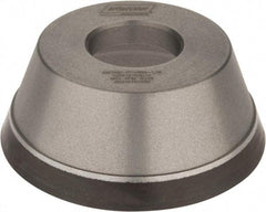 Norton - 3-3/4" Diam, 1-1/4" Hole Size, 1-1/2" Overall Thickness, 180 Grit, Type 11 Tool & Cutter Grinding Wheel - Very Fine Grade, Diamond, Resinoid Bond - All Tool & Supply