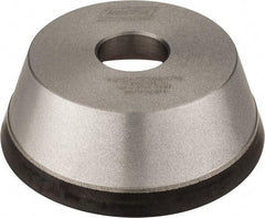 Norton - 5" Diam, 1-1/4" Hole Size, 1-3/4" Overall Thickness, 120 Grit, Type 11 Tool & Cutter Grinding Wheel - Fine Grade, Diamond, Resinoid Bond - All Tool & Supply