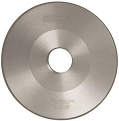 Norton - 6" Diam, 1-1/4" Hole Size, 3/4" Overall Thickness, 150 Grit, Type 15 Tool & Cutter Grinding Wheel - Very Fine Grade, Diamond, Resinoid Bond - All Tool & Supply