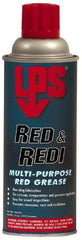 LPS - 11 oz Aerosol General Purpose Grease - Red, 450°F Max Temp, NLGIG 2, - All Tool & Supply