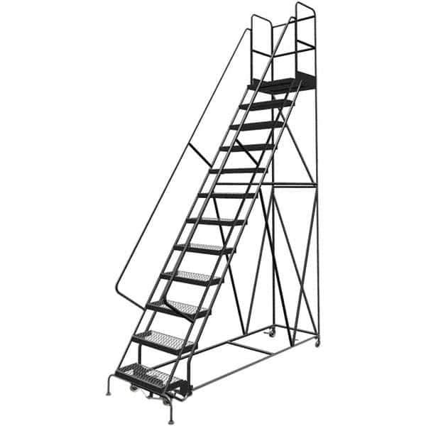 TRI-ARC - Rolling & Wall Mounted Ladders & Platforms Type: Rolling Warehouse Ladder Style: Rolling Platform Ladder - All Tool & Supply