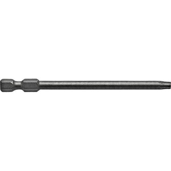 Apex - Power & Impact Screwdriver Bits & Holders; Bit Type: Torx ; Hex Size (Inch): 1/4 ; Torx Size: T8 ; Overall Length Range: 1" - Exact Industrial Supply