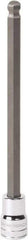 GearWrench - 3/8" Drive, 8mm Hex Bit Socket - 6" OAL, 5.393" Bit Length, Ball End - All Tool & Supply