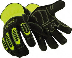 HexArmor - Size 2XL (11) Leather Work Gloves - Uncoated, Black, Paired - All Tool & Supply