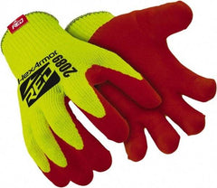 HexArmor - Size XL (10), ANSI Cut Level A6, Puncture Level 3, HPPE Fiber Cut Resistant Gloves - 11" Long, Palm Coated, HPPE Fiber, High Visibility Lime, Paired - All Tool & Supply