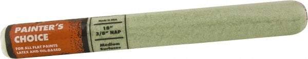 Wooster Brush - 3/8" Nap, 18" Wide Paint Roller - Medium Texture, Synthetic Knit - All Tool & Supply