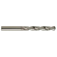 11/64″ Dia. × 4.37 mm Shank × 47 mm Flute Length × 80 mm OAL, Jobber, 118°, Uncoated, 2 Flute, External Coolant, Round Solid Carbide Drill