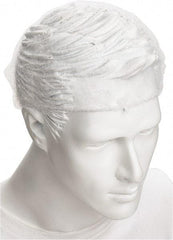 PRO-SAFE - Regular Size, Hairnet - White, Nylon - All Tool & Supply