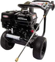 Simpson - Gas, 8.5 hp, 4,000 psi, 2.8 GPM, Cold Water Pressure Washer - AAA Triplex, 50' x 3/8" Hose - All Tool & Supply