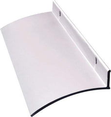 National Guard Products - 3' Long x 2" Wide, Drip Cap Weatherstripping - 1-3/4" Door Thickness, Aluminum - All Tool & Supply