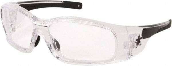 MCR Safety - Clear Lenses, Framed Safety Glasses - Anti-Fog, Scratch Resistant, Size Universal, Wrap Around - All Tool & Supply