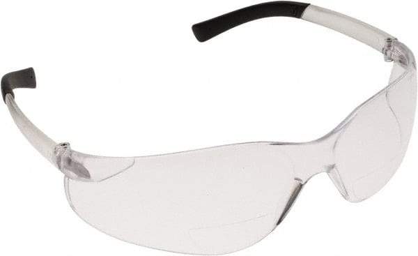 PRO-SAFE - +1.5, Clear Lenses, Scratch Resistant, Frameless Magnifying Safety Glasses - UV Protection - All Tool & Supply