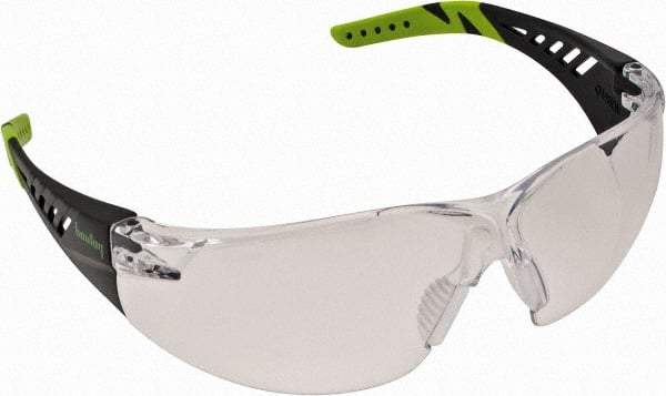 PRO-SAFE - Clear Lenses, Frameless Safety Glasses - Anti-Fog, Scratch Resistant, Size Universal, Wrap Around - All Tool & Supply