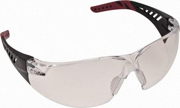 PRO-SAFE - Clear Lenses, Frameless Safety Glasses - Anti-Fog, Scratch Resistant, Size Universal, Wrap Around - All Tool & Supply