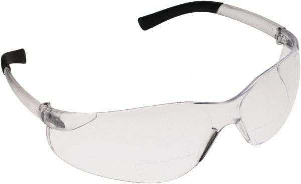 PRO-SAFE - +2.5, Clear Lenses, Scratch Resistant, Frameless Magnifying Safety Glasses - UV Protection - All Tool & Supply