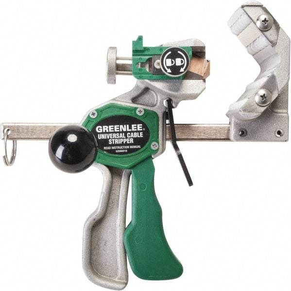 Greenlee - 1/2" to 3" Capacity Cable Wire Stripper - 1/2" Min Wire Gage - All Tool & Supply