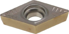 Walter - DCMT32.51 PM5 Grade WSM20 Carbide Turning Insert - 55° Diamond, 3/8" Inscr Circle, 5/32" Thick, 1/64" Corner Radius - All Tool & Supply