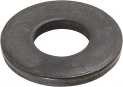 Gibraltar - 5/8" Screw, Steel Standard Flat Washer - 21/32" ID x 1-7/16" OD, 3/16" Thick, Black Oxide Finish - All Tool & Supply