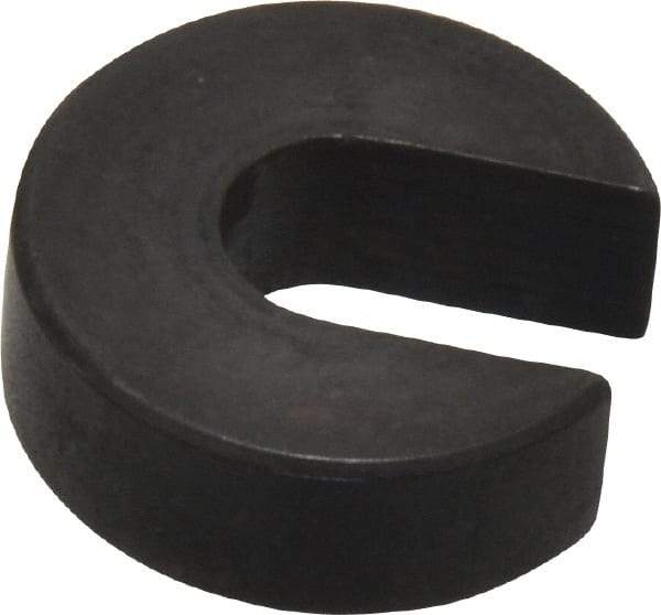 Gibraltar - 1/4" Bolt, 1/4" Thick, Black Oxide Finish, Case Hardened Steel C Washer - Grade 12L14, 9/32" Inside & 3/4" OD - All Tool & Supply