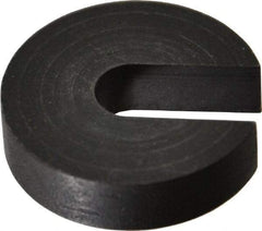 Gibraltar - 1/4" Bolt, 1/4" Thick, Black Oxide Finish, Case Hardened Steel C Washer - Grade 12L14, 9/32" Inside & 1" OD - All Tool & Supply