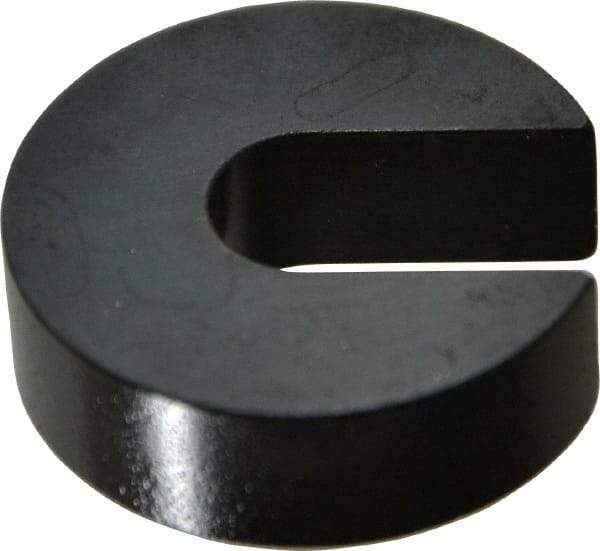 Gibraltar - 5/16 or 3/8" Bolt, 3/8" Thick, Black Oxide Finish, Case Hardened Steel C Washer - Grade 12L14, 13/32" Inside & 1-1/4" OD - All Tool & Supply