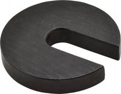 Gibraltar - 7/16 or 1/2" Bolt, 3/8" Thick, Black Oxide Finish, Case Hardened Steel C Washer - Grade 12L14, 17/32" Inside & 2-1/4" OD - All Tool & Supply