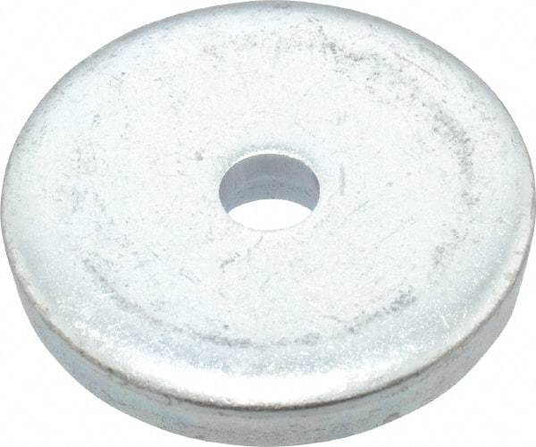 Gibraltar - 1/4" Screw, Steel Fender Flat Washer - 9/32" ID x 1-1/2" OD, 1/4" Thick, Zinc-Plated Finish - All Tool & Supply