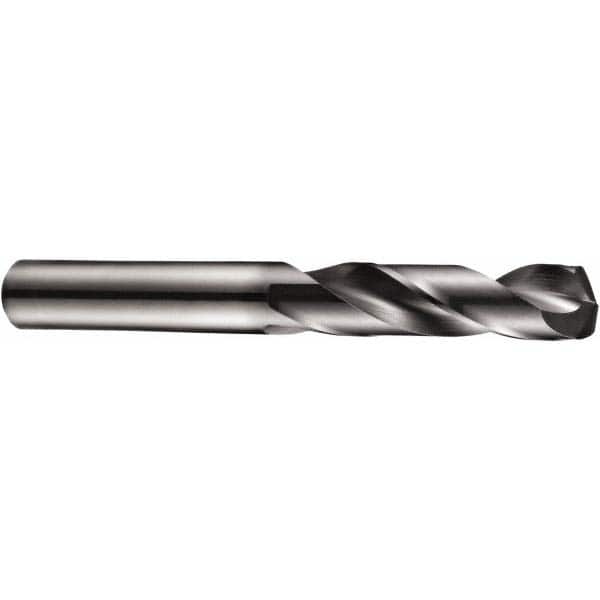 DORMER - 3/4" 140° Spiral Flute Solid Carbide Screw Machine Drill Bit - Exact Industrial Supply